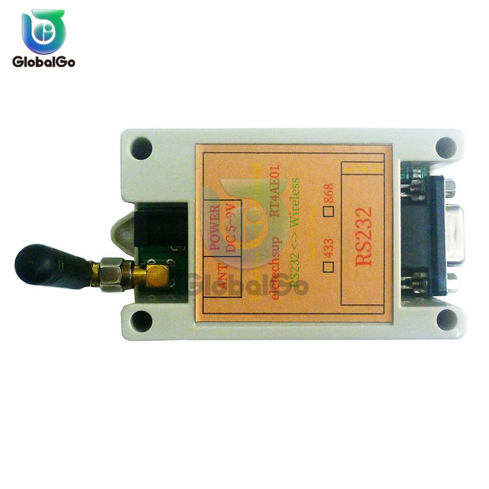 433MHz 868MHz Wireless Lora Data Transmission DTU RS232 RS485 Converter Long Distance Wireless Digital Radio