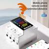 KWS-306WF Energy Meter Power Meter DIN Rail 3 Phase 4 Wire Voltage AC 85-290V Voltmeter Amps Watt Kwh Meter with Color Screen