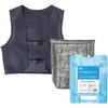 [San-ai] 1kg Cooling Pack Vest SA-N25-14 Black