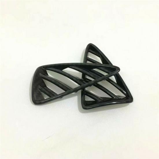 Carbon Fiber 2X Dashboard Air Outlet Vent Cover Trim For Mazda CX-3 2016-2023