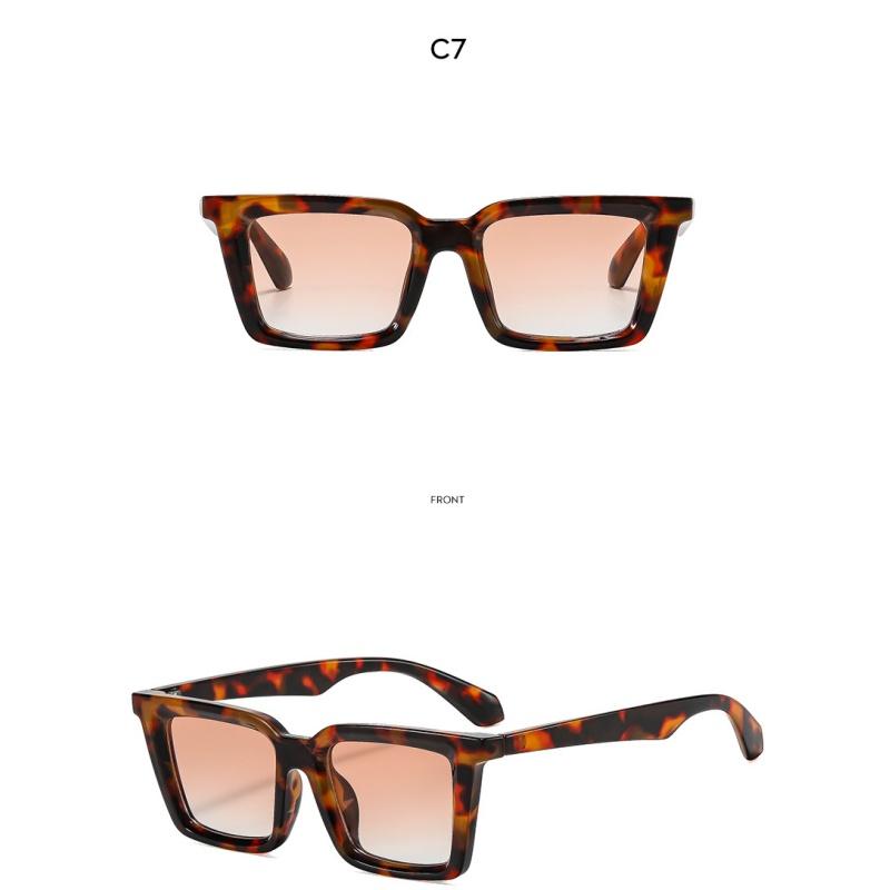 Women's sunglasses men's retro square sunglasses