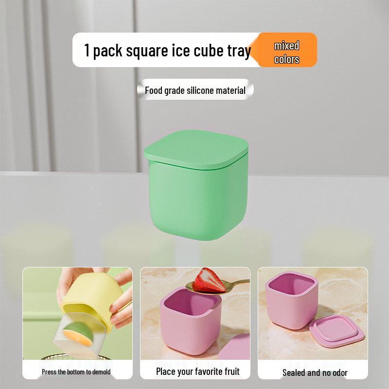 Food-Grade Silicone Ice Cream Mold for Homemade Popsicles & Ice Lollies