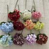 Silk Hydrangea Flowers 18in Realistic Wedding Home Decor Photography Props Gift