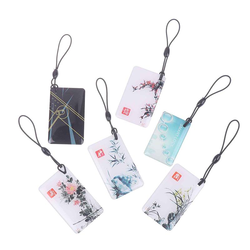 10Pcs 13.56Mhz Ic Card Ttlock Ble Electronic Smart Door Lock Card Digital Smart Fingerprint Locks Unlock Small Rfid Card