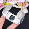 Labradorite Gemstone Handmade 925 Sterling Silver Cuff Bangle Adjustable KG-1869