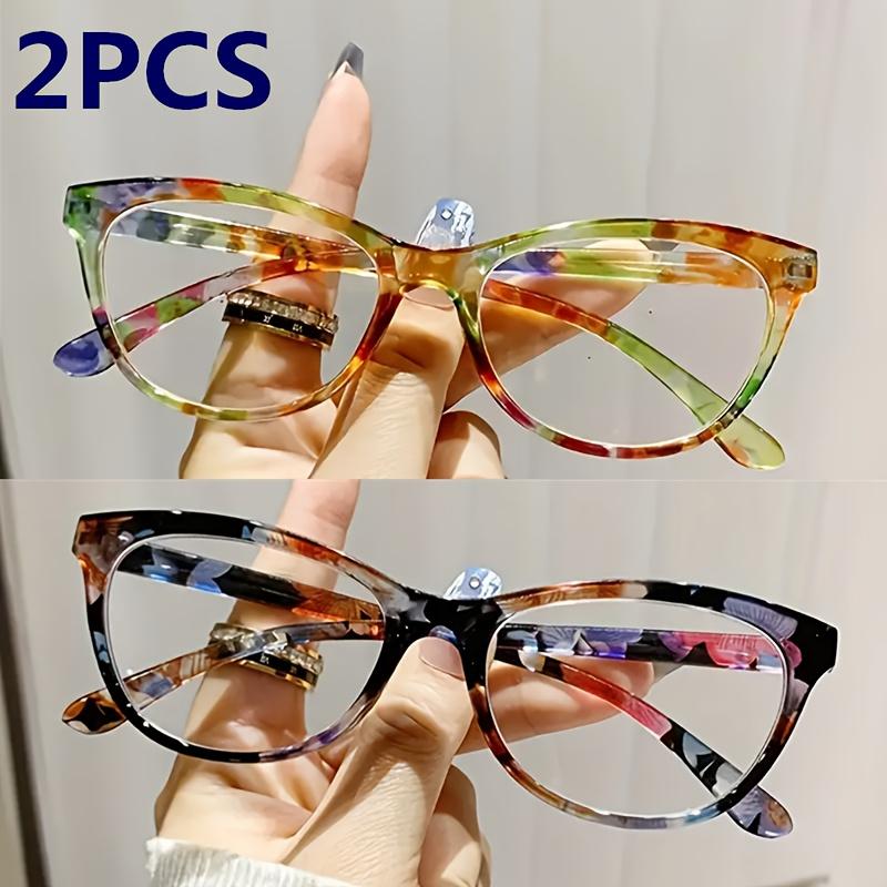 2pcs Anti-blue Light Reading Glasses Ultralight TR90 Sport Presbyopia Eyeglasses Women Men Far Sight Optical Eyewear Diopters