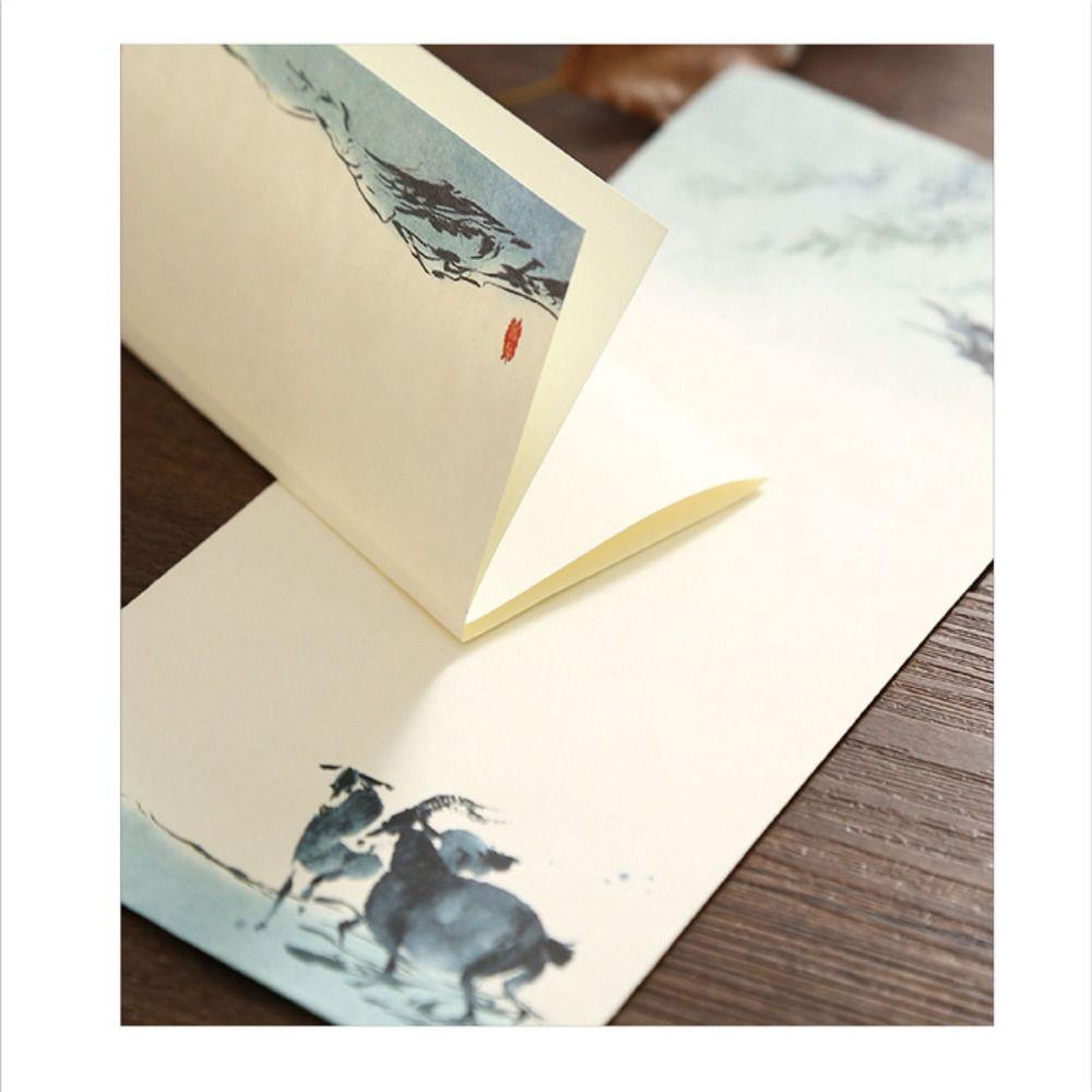 Vintage Letter Paper and Envelopes Set Chinese Style Writing Paper Stationery Paper  Office