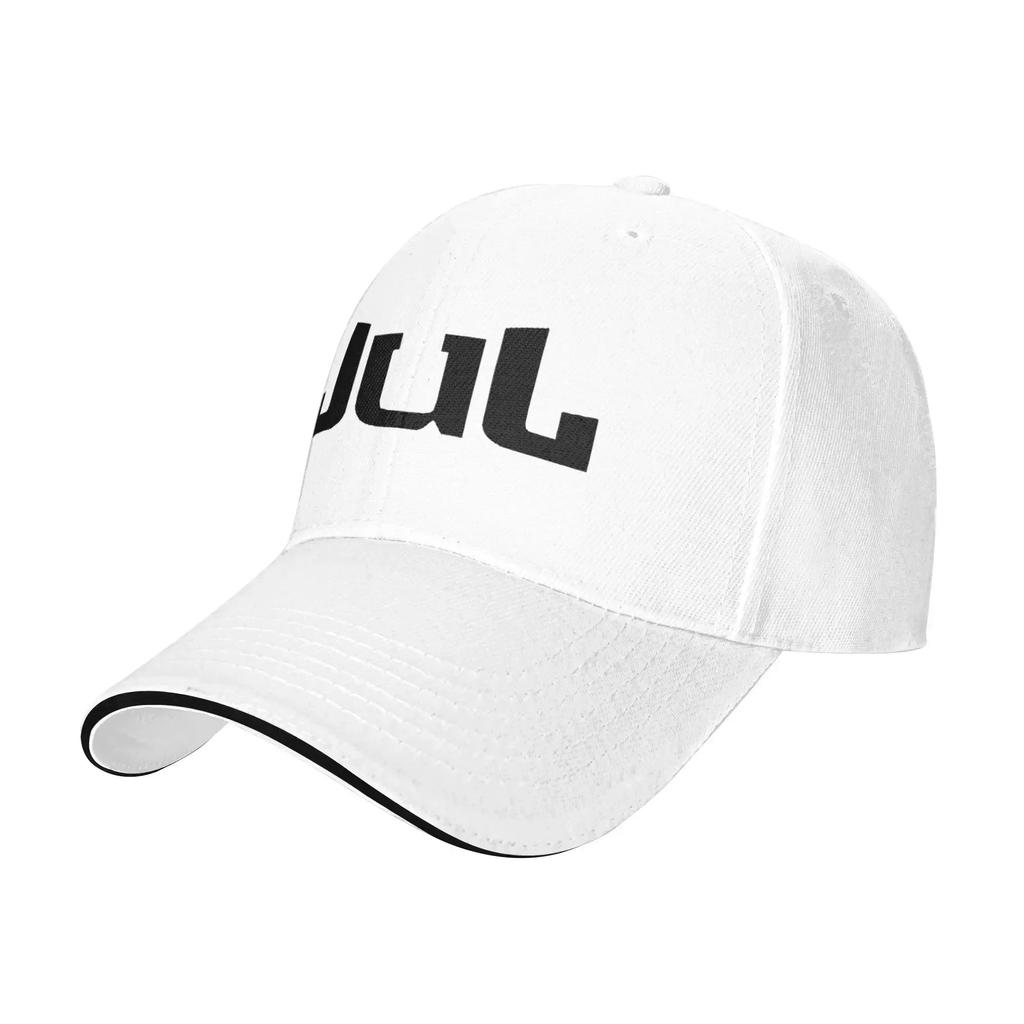 French Rapper Jul Sign Cap Fashion Casual Baseball Caps Adjustable Hat Hip Hop Summer Unisex Baseball Hats Customizable