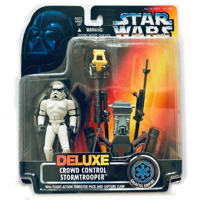 Star Wars Deluxe Figure Stormtrooper Crowd-Controlled