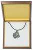 Schnauzer II - Dog Necklace In Gift Box, Silver-plated Locket for Dog Fan, Striking Pendant by Brand