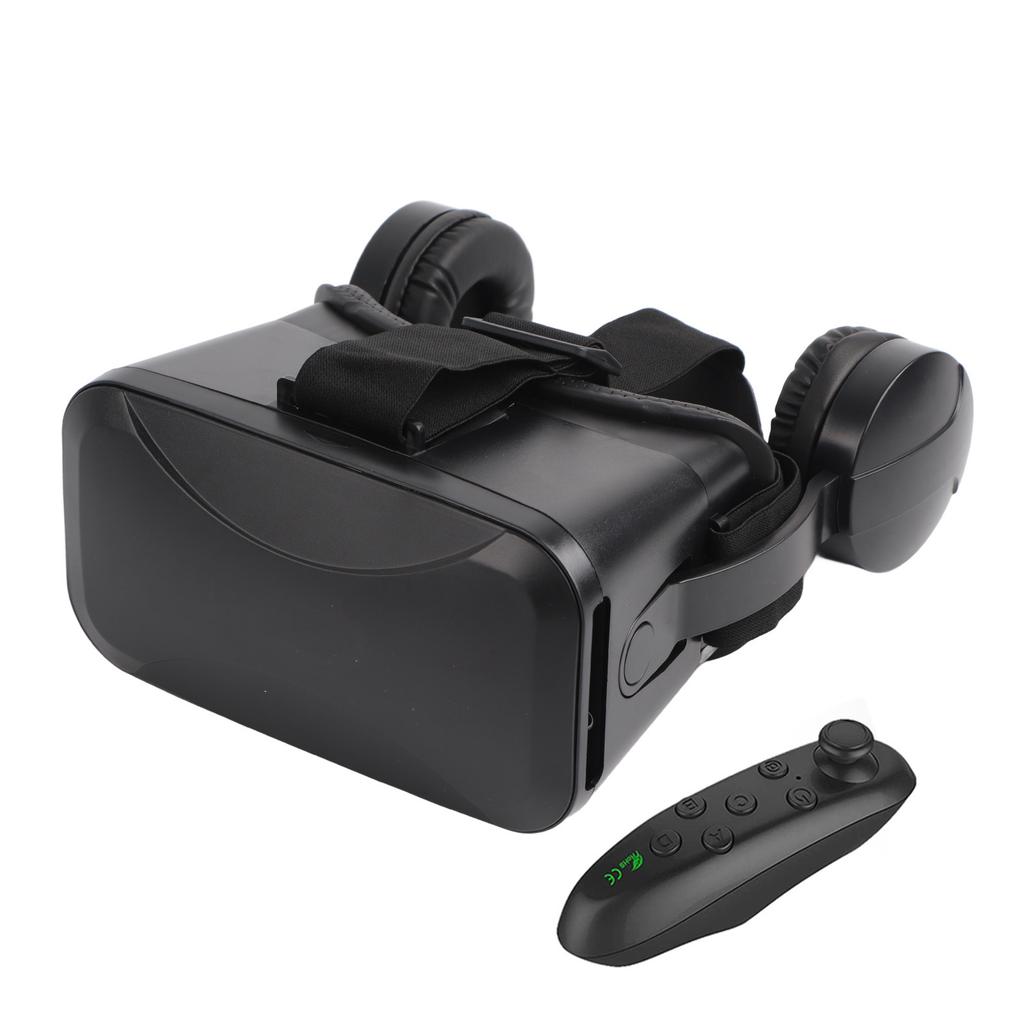VR Headset with Remote Controller 3D Glasses Virtual Reality Headset for VR Games and 3D Movies