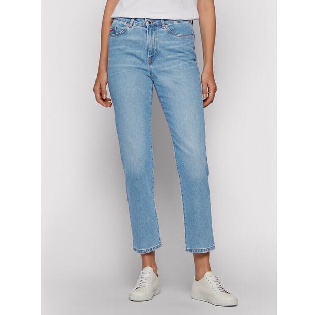 

Джинсы Boss Straight Crop Vd 50452525 синий Regular Fit 27