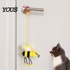 Portable Cat Toys for Pouncing And Gripping Bungee Plush Toy, Pull String Bouncy Dangler Interactive Kitten Safe Independent Entertainment