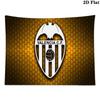 Valencia CF Logo Wall Tapestry Aesthetic Wall Hanging Printed Fabric Blanket Decorative Tapestries for Bedroom Living Room Home Decor