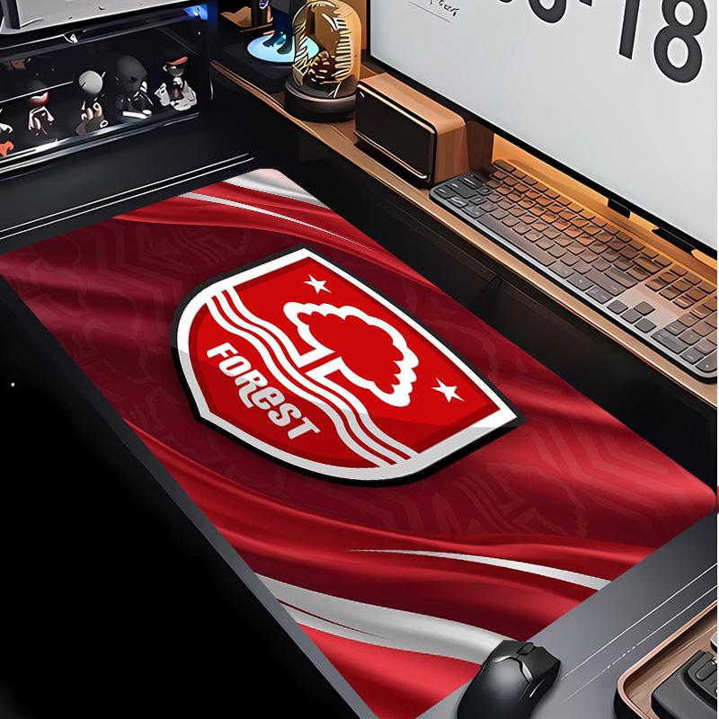 Nottingham Forest Fußballmuster Mauspads Nicht?Rutschfestes Gummi-Basis Gaming-Mauspad Für Schreibtisch Büro Zuhause