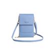 Touchable Screen Phone Bag for Women's Crossbody Small Bag, Multifunctional Key, Zero Wallet, Zipper, Vertical Style