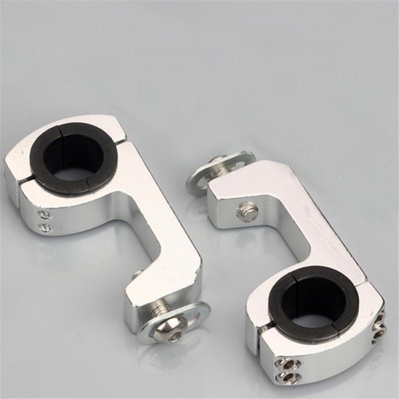 Universal Motorcycle Handguard Bracket For 22 / 28Mm Handle Retrofit Bracket Hand Guard Parts