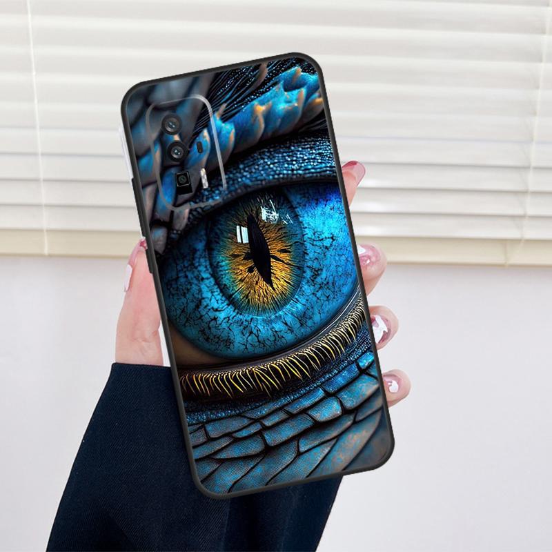Dragon Eye Gothic Cover For Xiaomi 13 14 15 Ultra 11T 12T 13T 14T Pro POCO X7 Pro X3 X5 X6 M6 F5 F6 Pro Case