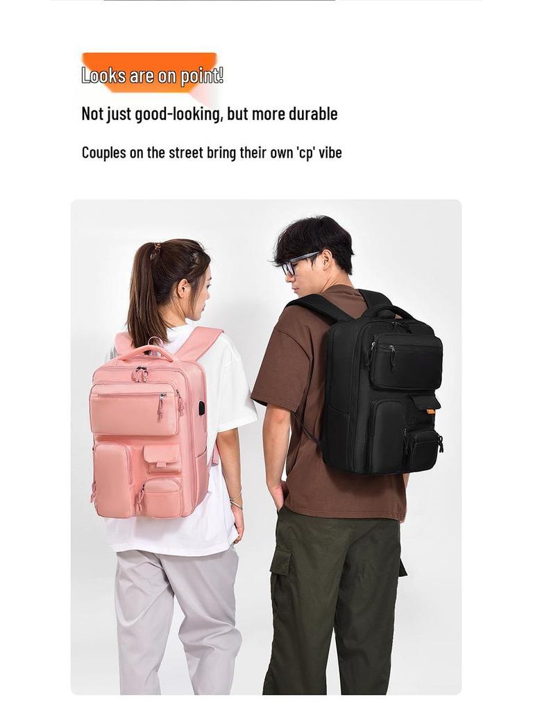New Large Capacity Multifunctional Backpack - Travel, Business, and Student Use