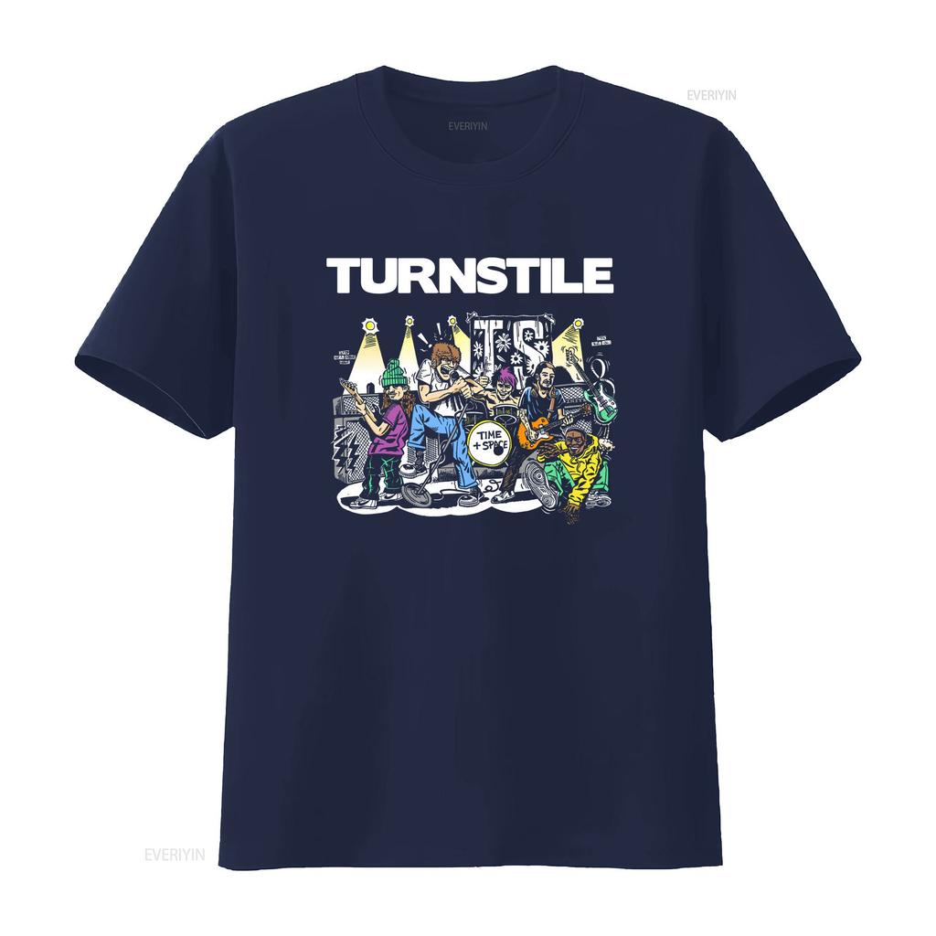 New T Shirt for Fan Turnstile Band Size S XL vintage Washed Unisex Stretched streetwear Stylish Comfortable designer clothes