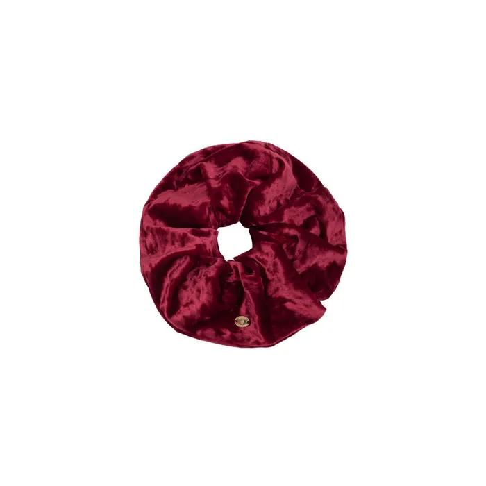 SIAC3097 Cloud Velvet Scrunchie_Red