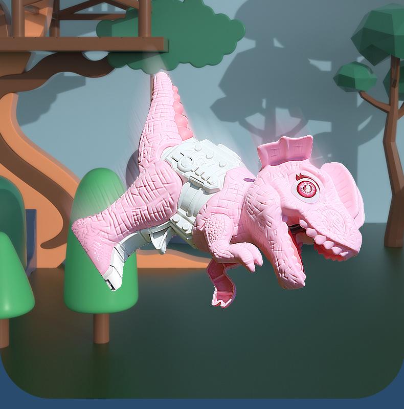 Dinosaur Spray Gun - Kids' Tyrannosaurus & Triceratops Water Toy