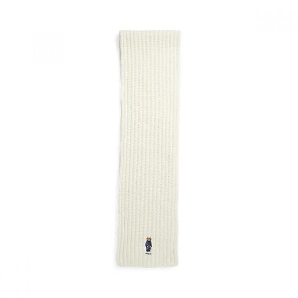 Polo Ralph Lauren Women S Polo Bear Knit Scarf wapoScv0j320216101 ONE
