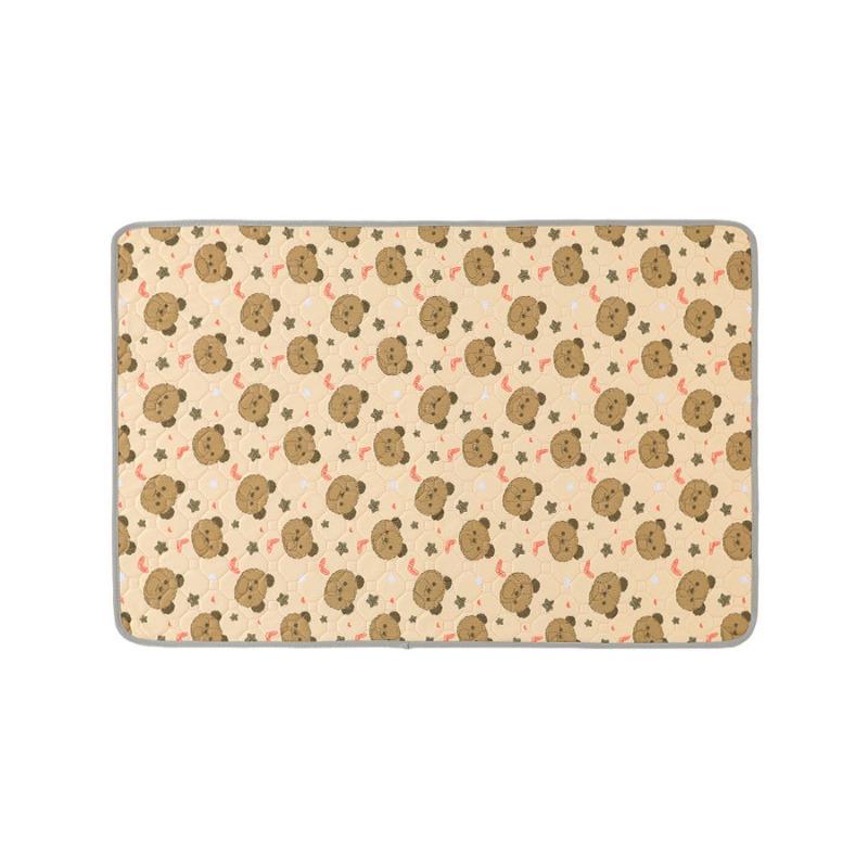 

Cartoon Print Impermeable and Washable Pet Urine Pad Easy To Clean Reusing Cat and Dog Training Diapers Absorbing Urine Blocking Anti Slip Mats 1pcs 60x45cm 1pcs хаки