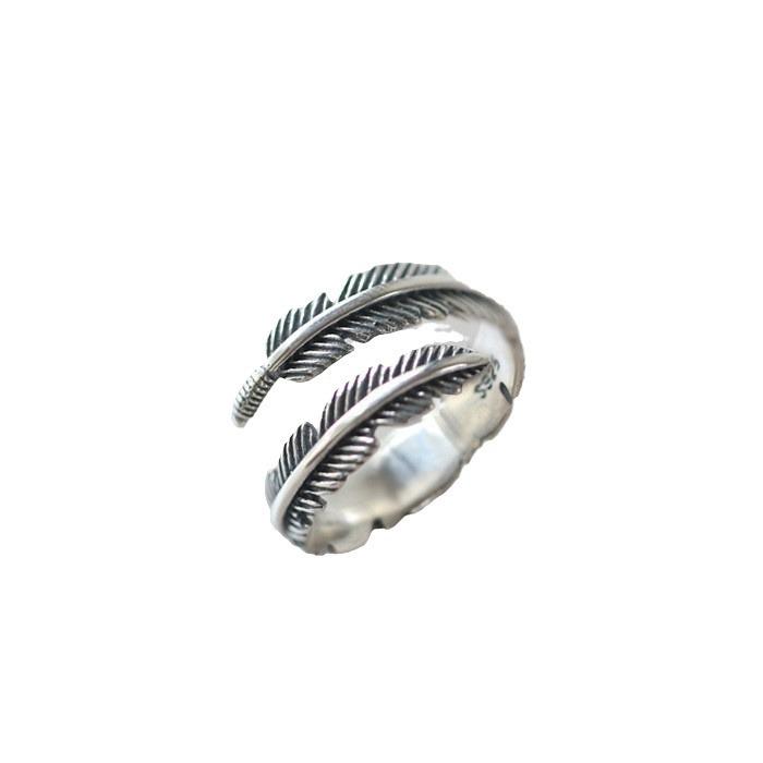Artistic Korean Style 925 Sterling Silver Adjustable Vintage Ring for Women