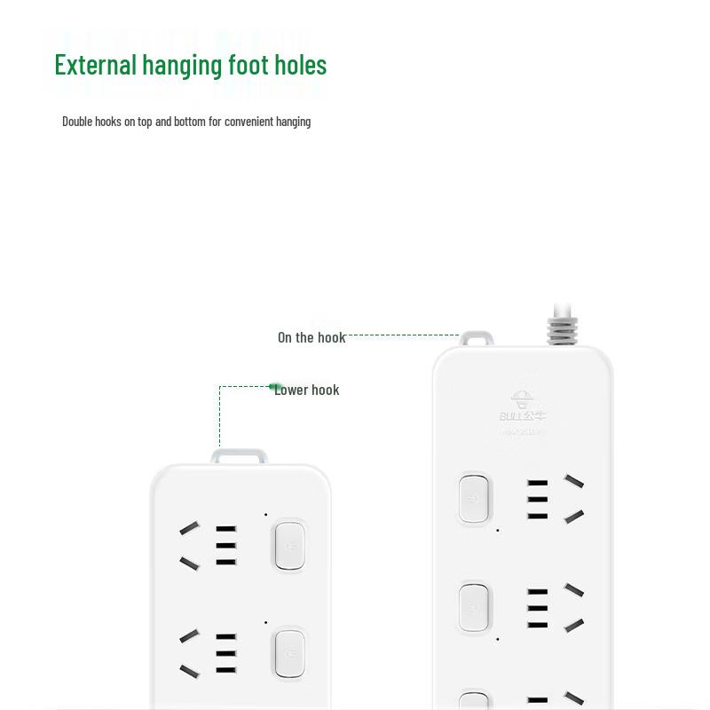 BULL GN-313 6-Outlet Power Strip