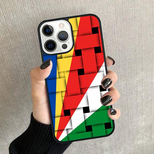 Seychelles Flag Phone Case For iPhone 17 Air 15 16 11 12 13 14 Pro Max Cover For iPhone 17 Air Max Plus coque Fundas