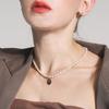 J.Lauren [Made] Elizabeth Coin Pendant Freshwater Pearl Necklace N01095