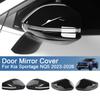 Car Decoration Door Mirror Cover For Kia Sportage NQ5 -2026 Black Carbon Fiber Car Rearview Accessories Car Upgrade