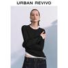 UR2026 Women's Faux Two-Piece Lyocell Shirred Slim Fit T-shirt