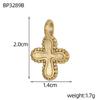 CARLIDANA Hot Sale Stainless Steel Charm Flower Moon Star Hamsa Evil Eye Necklace Inset Stone Pendants Women's DIY Jewelry