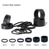 11pcs Professional Grades Headsets Spacers Collapse Mountain Bike Fork Spacers for Strengthen Bike Steering Stability
