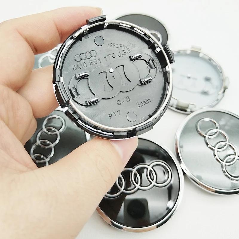 Audi 4 60mm/61mm/68mm/69mm car wheel hub center cover replacement cover accessories suitable for A3 A4 A5 A7 Q2 Q3 Q5 Q8 TT RS