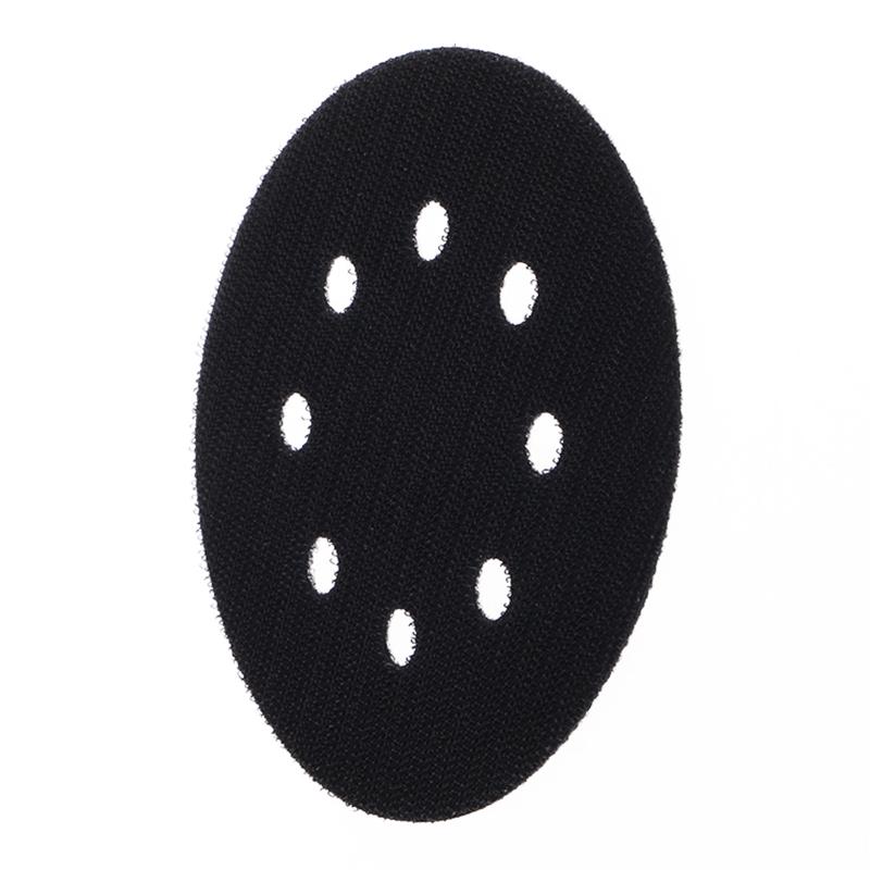 6 Pieces 5 Inch 8 Hole Sanding Discs Wet Dry Sanding Discs Flap Disc for Die Grinder Surface Prep Strip Grind Polishing