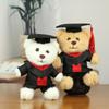Pp Cotton Graduation Bear Doll With Doctor Hat Bear Animal Keychain  Boys Girls
