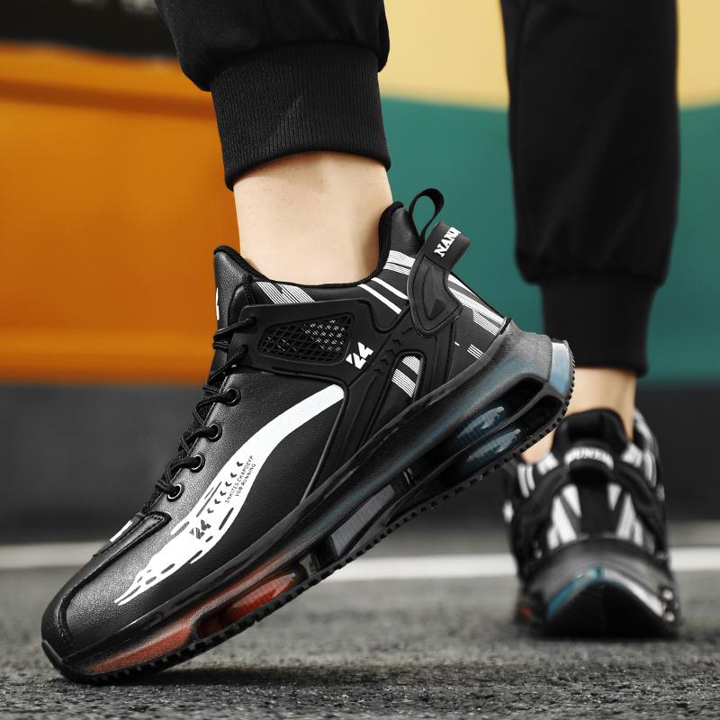 Neue Modische Outdoor Jogging Freizeit Sport Basketballschuhe Laufschuhe Damen Sport Atmungsaktiv Dämpfend Paarschuhe