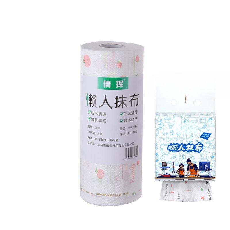 Disposable Wipe Cloths For Kitchen, Heavy Duty Absorbent Cleaning Rags, Reusable Washable Dish Towels For Home And Restaurant