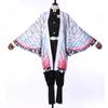 Anime demon slayer kimetsu geen yaiba kochou shinobu cosplay kostuum pruik conjunto quimono uniforme halloween anime kostuums para criança