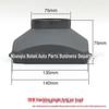 Black Plastic Air Outlet Cover for Parking Heater - Single, Double, and Four Hole Options