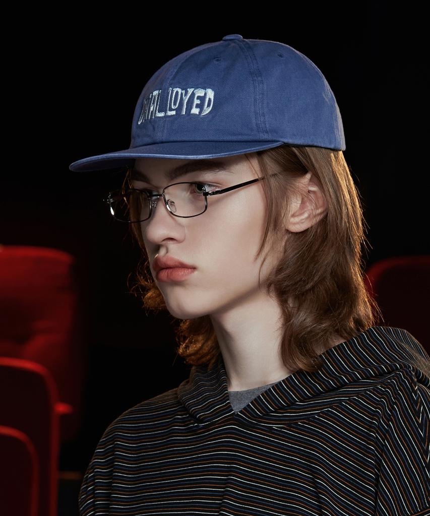 UNALLOYED Snow Logo Cap / Blue