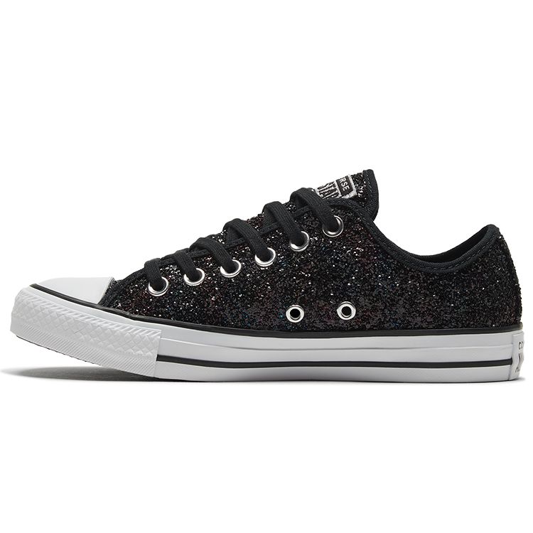 

Converse Chuck Taylor All Star Low Glitter Shine - Black Women Sneakers White 569405C 41