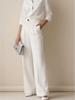 Women's High Waist Wide Leg Pants Tailored Flowy Trousers Casual Work Pants