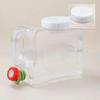 Water Container with Spigot Clear Jug Compact for Campers, Journeyers, Camping,