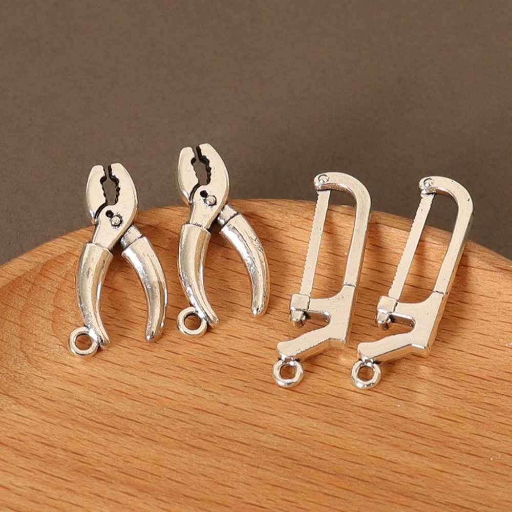 5pcs/set Mini Dollhouse Miniature Food Alloy Tool Wrench Play Scene  Miniature Dollhouse Decorations
