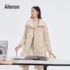 Ailaiyi Women's Mid-length Lapel Duck Down Jacket