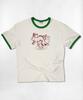 Nasyujeueol Drawing Rabbit Ringer Short Sleeve T-Shirt 4 Colors